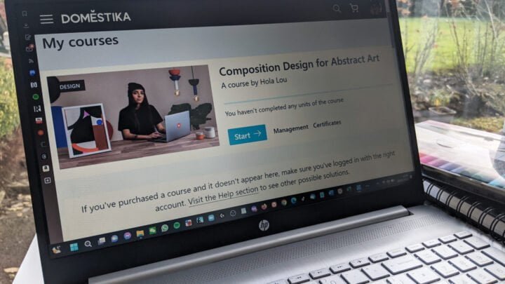 Personal Growth: Learning Course on Composition Design for Abstract Art