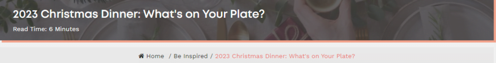 Curry for Christmas?