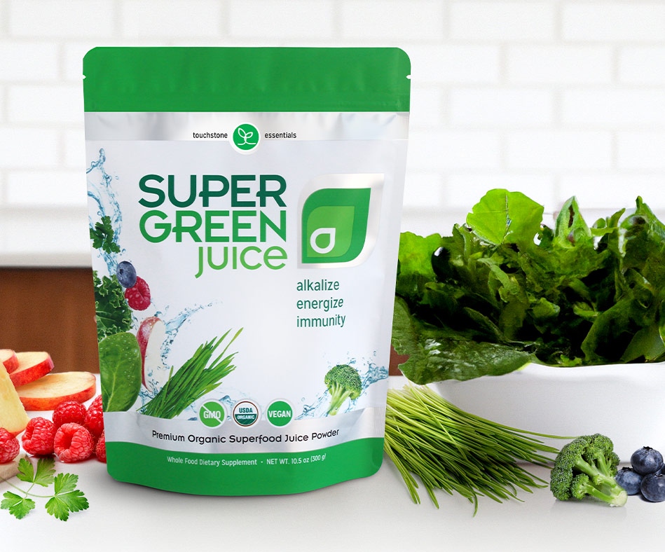 Clean organic green superfood